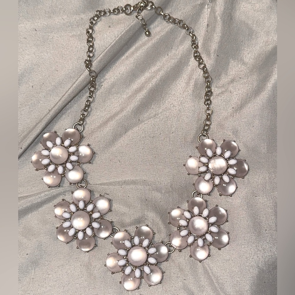 Statement jewel necklace